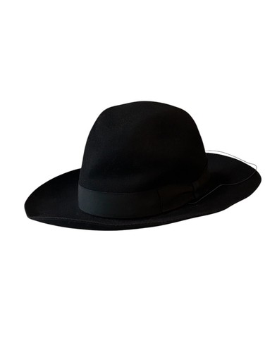 BORSALINO Vintage Armando Wool Felt Western Fedora Small Size 6 3/4 - Picture 5 of 20