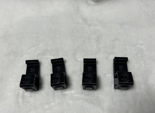 Black Horizontal Stand Bracket for Cooling Non-slip Feet for PlayStation 4 Ps4 - Afbeelding 5 van 6