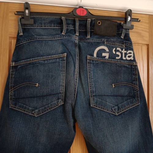 G-Star Jeans Radar Low Loose Denim Jeans Herren 32W 32L Made In Italy - Bild 11 von 15
