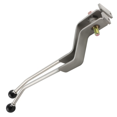 Stainless Twin-stick Shifter + Boot Kit for NP205 8-Bolt Transfer Case NP205GM8 - Foto 4 di 12
