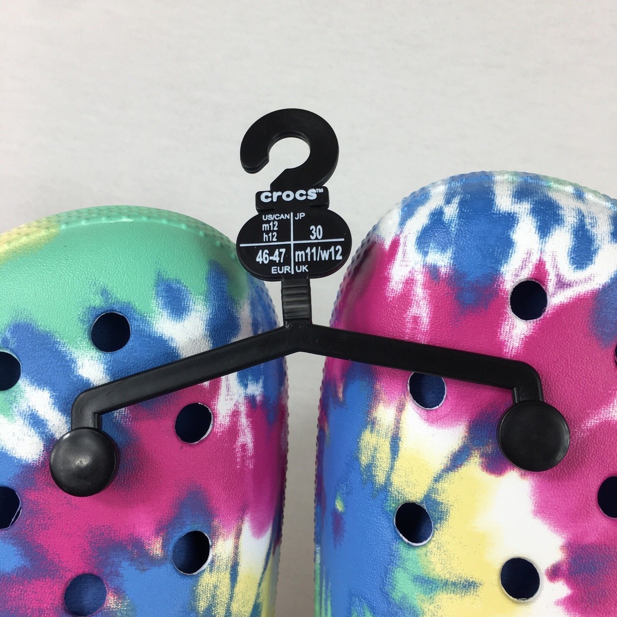 Men\'s 13 Classic Lined Tie Dye Croc Amazon.com | Crocs Unisex-Child Classic Marbled Tie Dye Clog  main image 2
