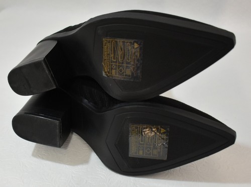 Jessica Carlyle Shoes Mules  Black Size 8     Women's - Picture 7 of 8