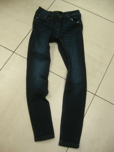 NEXT SKINNY SP JEANS 10 R indigo dark blue high stretch jeggings slim crop capri - Picture 2 of 4