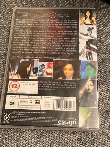 CyberVenus Feifei DVD R2 Virtually Real - Picture 2 of 2