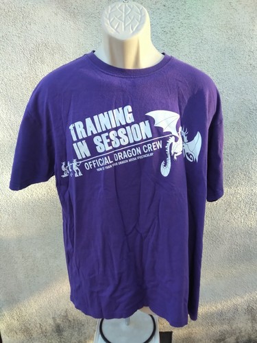 How to Train Your Dragon - Local Crew Shirt - "Official Dragon Crew" - XL