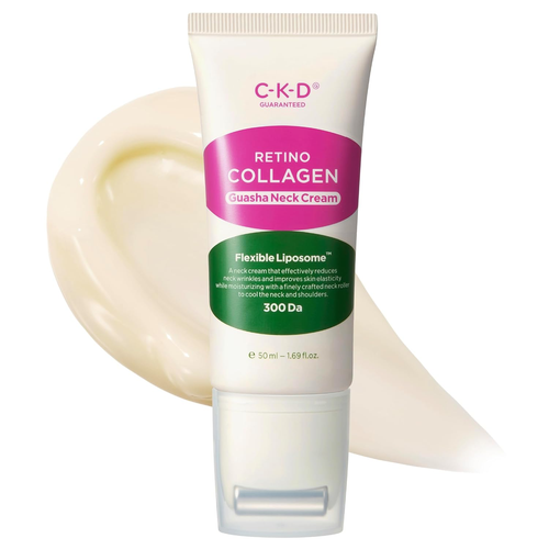 CKD Gua Sha Halscreme - Retinol Kollagen Straffende Creme für Hals und Kiefer Leben - Bild 11 von 12