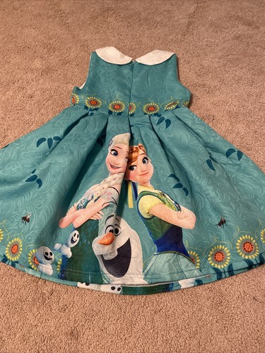 Frozen Anna And Elsa Dress ~ Size 130 - Picture 5 of 5