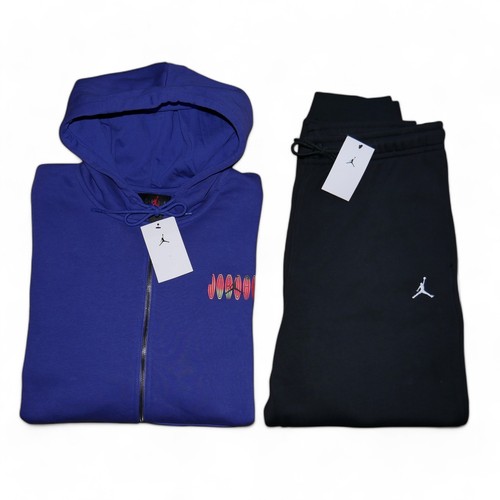 Air Jordan Men's 2 Piece Concord Sweatsuit Matching Tracksuit Outfit Set NWT - Picture 5 of 13