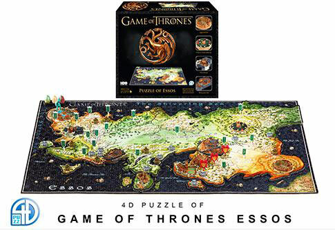 Puzzle 4D Cityscape, Essos. Juego de Tronos. 1350 piezas Puzzle 4D Cityscape, Essos. Juego de Tronos. 1350 piezas