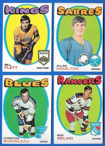 1971-72 TOPPS 71-72 NHL HOCKEY CARD & PRINT ERROR 1-132 & BOOKLET 1-24 SEE LIST - Picture 96 of 275