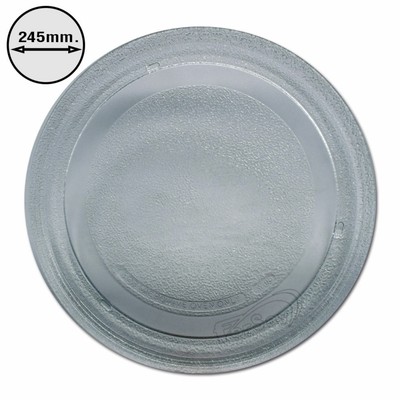 Plato Microondas 245 mm Lg Goldstar Galanz Cristal