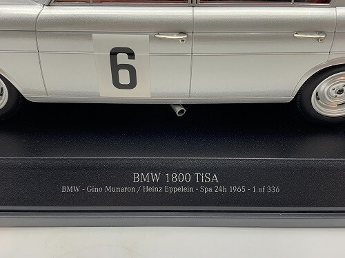 BMW 1800 TiSA Munaron/Eppelein Limitiert auf 336 Stück Minichamps 1:18 OVP NEU - Picture 3 of 12
