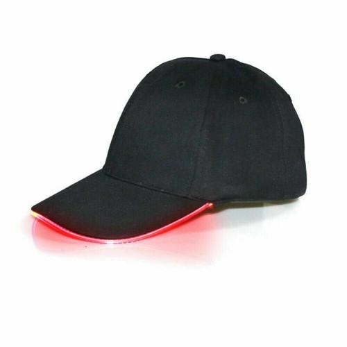 Adjustable LED Glow Hat Unisex Party Hip-Hop Dance Golf Baseball Flashing Cap SS - Picture 13 of 28