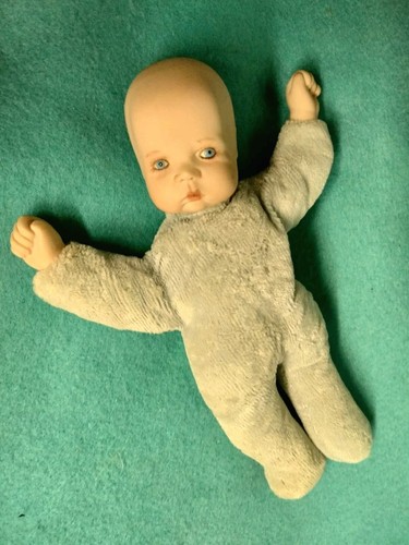 💙 Vintage 1986 Bisque 🍃🌸 "Sugar Lump" Baby Doll🌸🍃Signed Boots Tyner - Bild 1 von 14