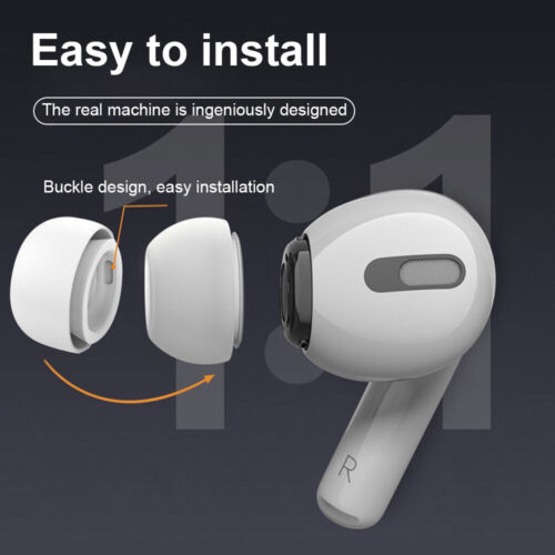 Per Apple Airpods Pro NUOVO Ear Tips Accessori di Ricambio Ear Tip Cover (S/M/L) - Foto 11 di 15