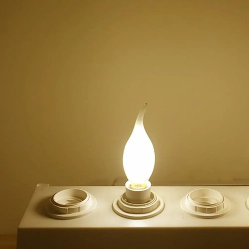 E14 LED Candelabra Light Bulb 4W Lamp Warm/Cold White Led Vintage Lightbulb 5PCS - Picture 10 of 12