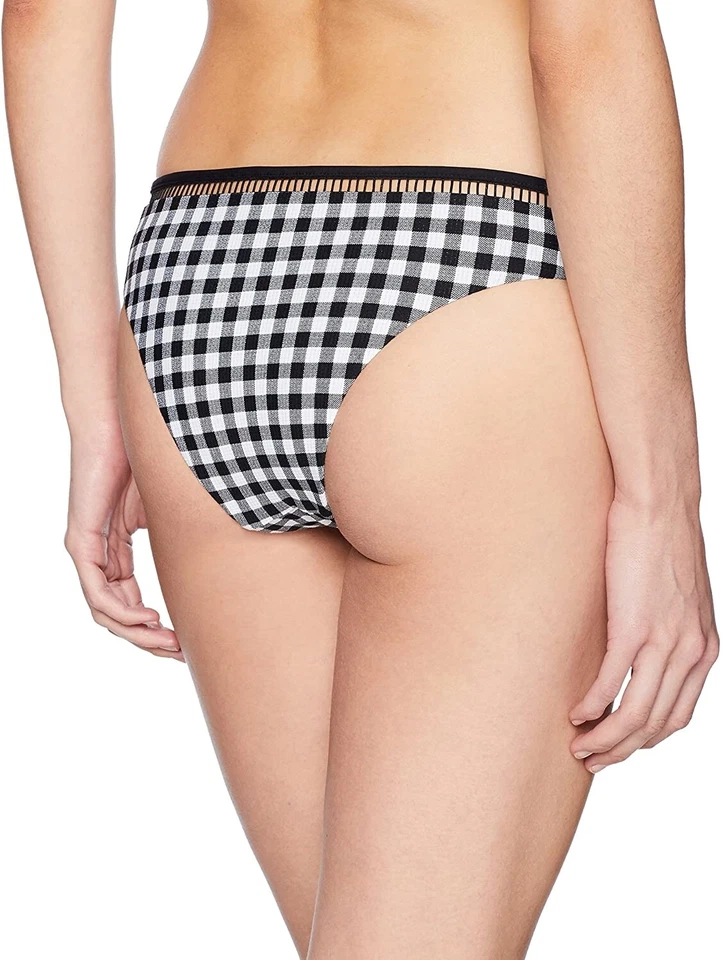 Pantalón brasileño Seafolly 239583 para mujer parte inferior de bikini traje de baño talla 8 Foto 2 de 2