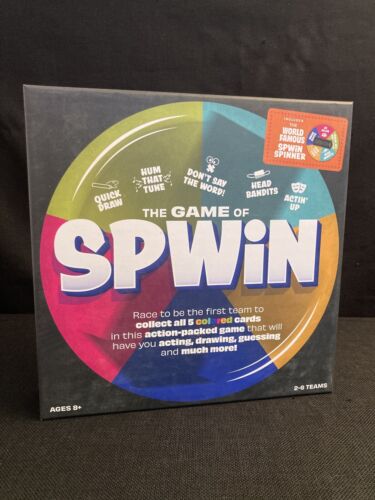 The Game of SPWiN, Spin to Win, Professor Puzzle, Party Game: Playgendary LTD