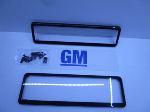 GENUINE PAIR X2 Licence Number Plate FOR HOLDEN WH WK WL WM WN STATESMAN CAPRICE - Picture 4 of 6