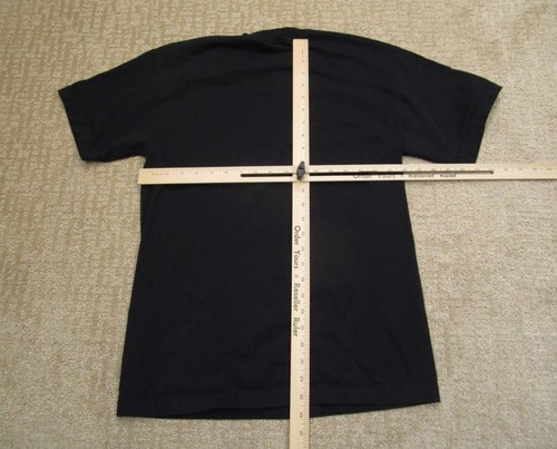 Camisa de los Marines de Estados Unidos para Hombres Mediana Negra Manga Corta Militar Gráfico Cotización Entrenamiento - Imagen 4 de 7