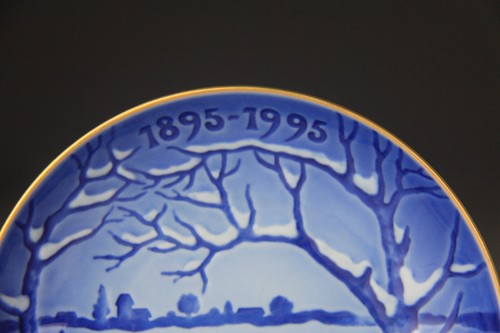 1991 B & G Centennial Plate (1895-1995) "The Crows" Reproduction of 1899 - Picture 2 of 12