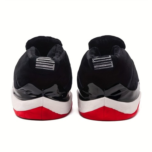 Plush Sneaker Slippers For Men Size (8.5-13), Puffy Shoes, House Shoes Jordan. - Picture 3 of 3