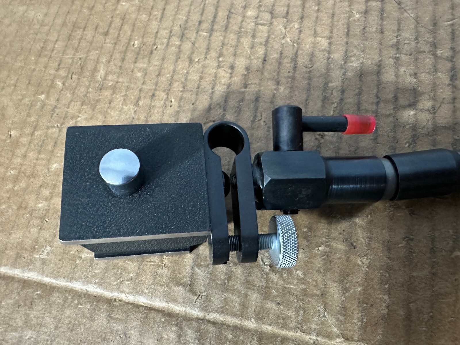 STARRETT 657TW BASE WITH 12" FLEX POST IN ORIGINAL BOX USA