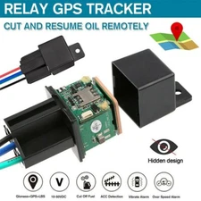 EASY INSTALL RELAY Motorcycle Motorbike Scooter GPS/GSM text Alert Tracker Alarm
