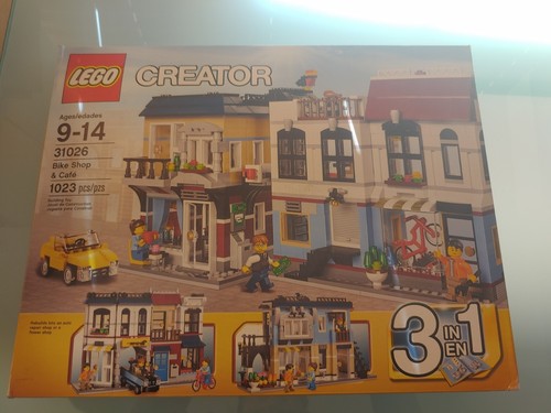 Lego 31026 Creator Modell Fahrrad Shop & Cafe 100% komplett VERSIEGELTE TASCHEN offene Box - Bild 8 von 14