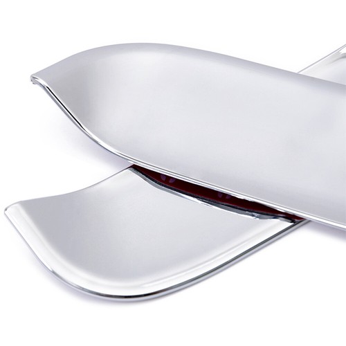 Chrome Door Handle Bowl Cup Cover Trim For SUZUKI ALTO 2009 2010 2011 2012  - Picture 5 of 6