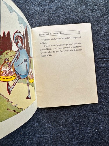1932 - TIKTOK And The NOME KING by L. Frank Baum FIRST EDITION VINTAGE - Picture 6 of 6
