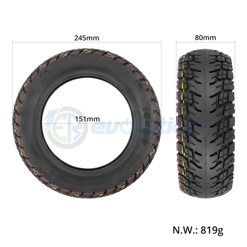 10x 3,0 Reifen 10"3 Hybrid + DICKES ROHR Offroad Kugoo Kaabo Vsett Roller 2024 NEU - Bild 2 von 27