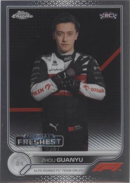 2022 Topps Chrome Formula 1 - Zhou Guanyu #200 - 1 of 1