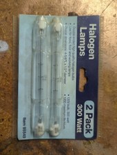 Halogen Lamps 300W 120V Pack of 2