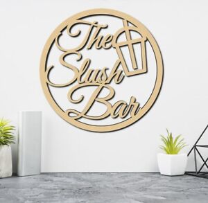 Details about / Personalised Name Hoop Circle Sign Wall Plaque Wood Nursery Flower Decor Painted