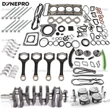 Overhaul Engine Rebuild Kit For Mercedes-Benz W203 W204 W211 M271 1.8L Turbo