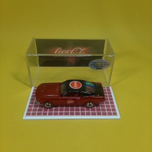 Hot Wheels 67 MUSTANG Rosso CROMO COCA COLA (WANGSTAR CUSTOM) Limited VERI PILOTI - Foto 2 di 15