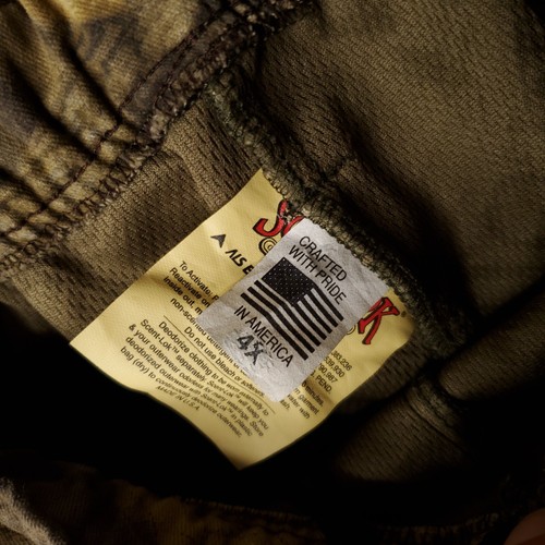 Scentlok Carbon Advantage Timber Camo Hunting Pants Size 4x 36-40 x 32 Made USA - Picture 4 of 9