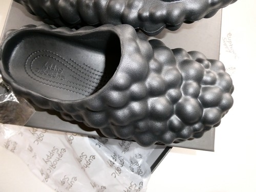 Euphoric Supply Sky Clouds, Black, Size 6M, DEADSTOCK, New w/Box, Slides - Picture 8 of 13