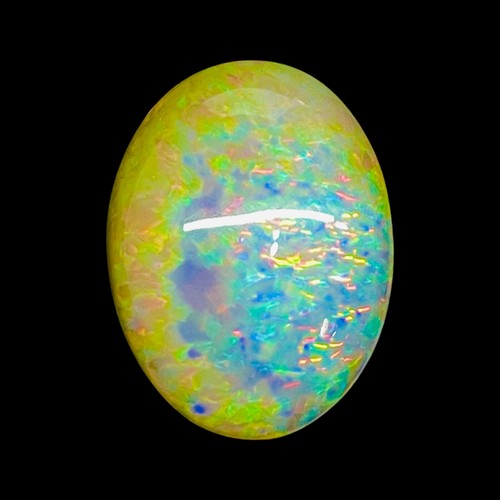 10.53 Ct Certified Natural Ethiopian Opal Multi Fire Top Quality Untreated Jewel - Bild 9 von 10