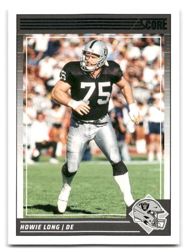 Howie Long 2024 Score FOOTBALL #153 Oakland Raiders
