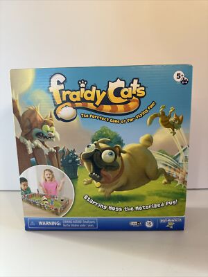 Fraidy Cats - Interactive Kids Board Game 5+ - 2-4 Players - NEW!!