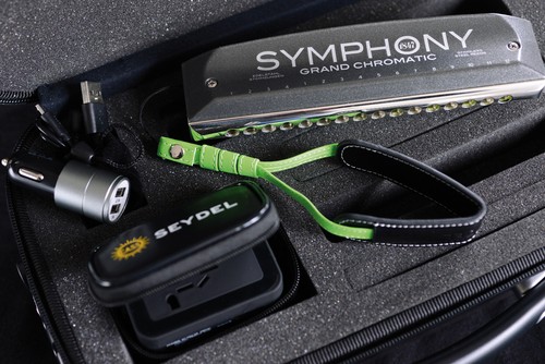 10% OFF SALE Seydel Symphony Chromatic 64 STAINLESS STEEL REED+Heated Case - Picture 5 of 8