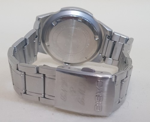 Casio EF-303 Edifice Chronograph Watch Silver 100M Water Resistance NEW BATTERY - Picture 5 of 7
