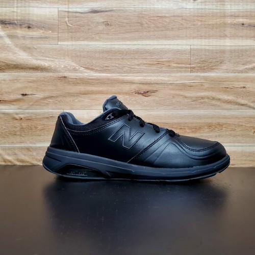New Balance 813 schwarze Leder Wanderschuhe Turnschuhe Damengröße 10 - Bild 2 von 12
