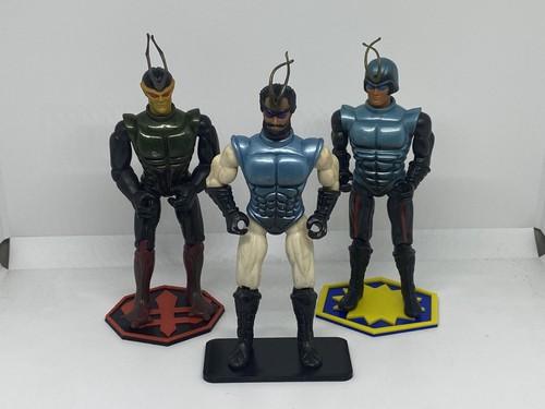 Coleco Sectaurs Action Figure Display Stands Vintage 80's Custom - Picture 1 of 6