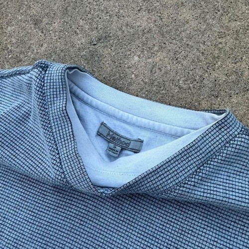 Method Mens Blue And White Thermal Size Small - Picture 2 of 4
