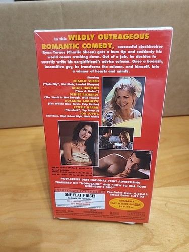 Good Advice (VHS, 2002) Brand New Sealed, Charlie Sheen, Denise Richards - Picture 5 of 6