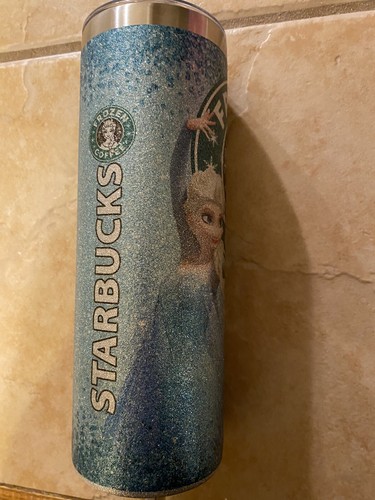 Glitter tumbler 20 oz Frozen ice coffee Custom Made.  - Picture 2 of 7