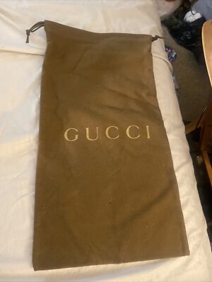 Gucci Dust Bag Brown Shoe/Handbag Bag Italy